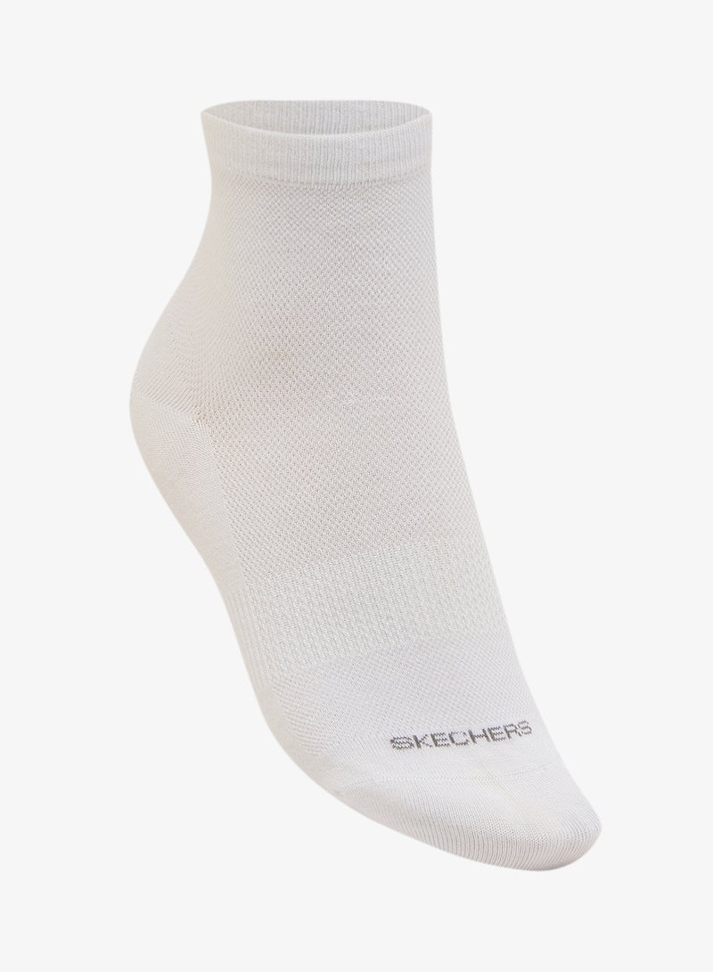 سكيتشرز ثلاث جوارب كاحل غير قطنية - Image 4