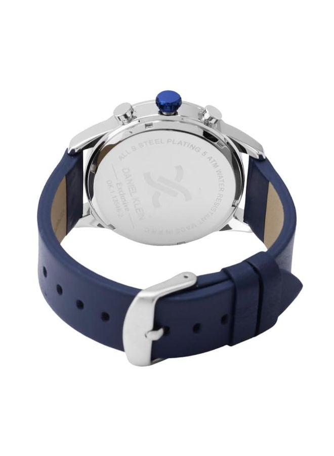 دانيل كلاين ساعة يد كرونوغراف من الجلد DK.1.13546-2 - Image 2