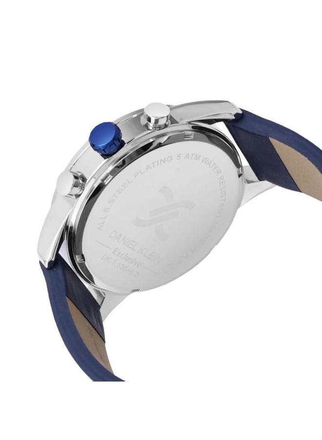 دانيل كلاين ساعة يد كرونوغراف من الجلد DK.1.13546-2 - Image 3