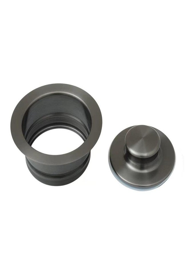 STARSTAR Kitchen Sink Flange Stopper Garbage Disposal Flange for Fit 3-1/2 Inch Standard Sink Drain Hole (Black) - Image 4