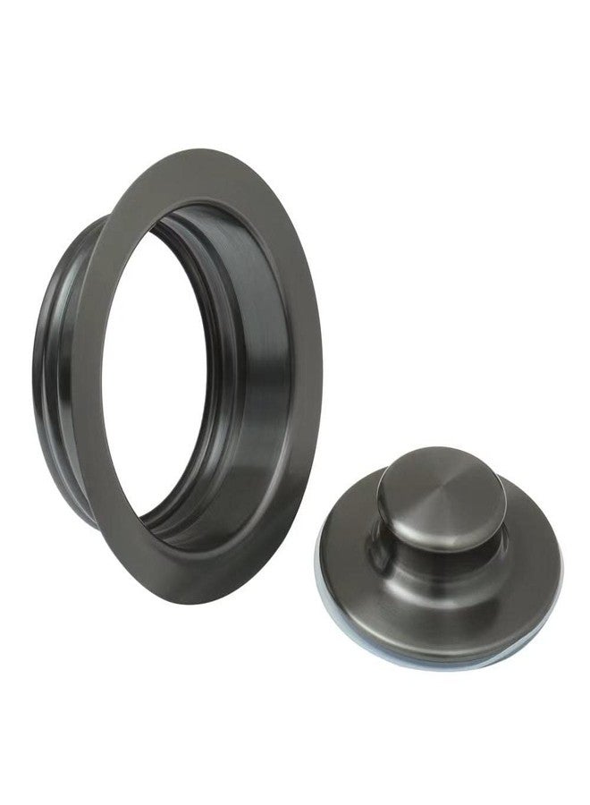 STARSTAR Kitchen Sink Flange Stopper Garbage Disposal Flange for Fit 3-1/2 Inch Standard Sink Drain Hole (Black) - Image 3