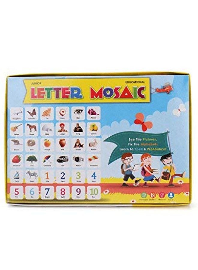 راتاناز فسيفساء الحروف التعليمية من راتنا جونيور للأطفال. شاهد الصورة، ثبّت الحروف الأبجدية على الصينية، وتعلم التحدث والقراءة والنطق. - Image 2