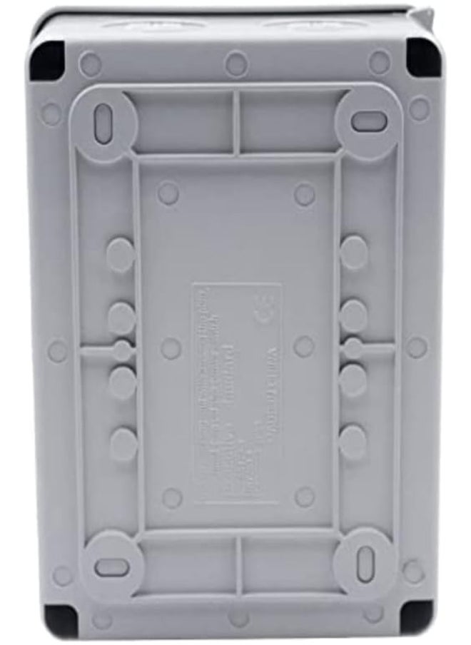 melfi Melfi IP65 ABS Transparent Cover Electrical Box â€“ Waterproof Distribution Protection Box for Circuit Breaker, Indoor Wall-Mount, and Din Rail Power Switch Control (5 WAY)  - Image 5