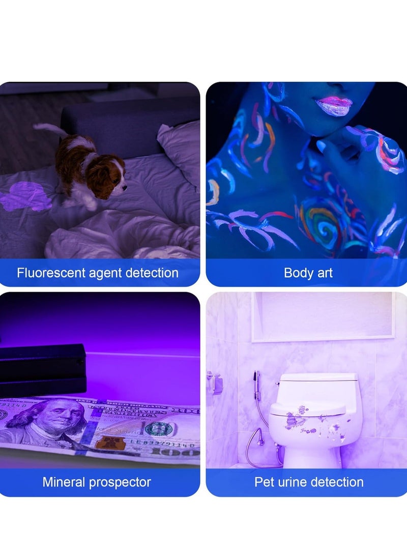 Y&D 365nm UV Flashlight | USB-C Rechargeable Mini Blacklight LED – Ultraviolet Light for Pet Dog Urine & Stains Detection, Resin Curing & Fluorescent Agent Testing - Image 5