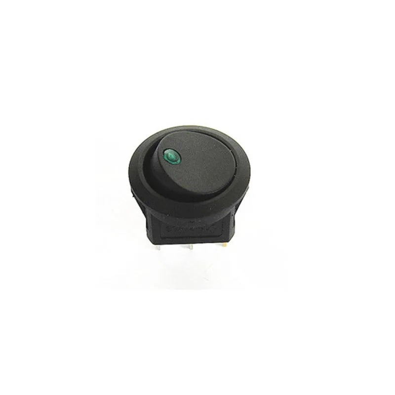 20PCS Green 20mm Round Hole 2 Gear 3 Pin Multi Function Power Switch Light Eye Automotive Tools - Image 2