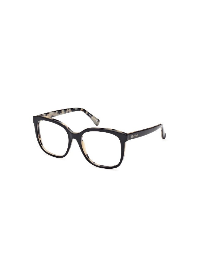 ماكس مارا نظارة طبية بشكل مربع للنساء بأذرع من الأسيتات MM5103  مقاس 53 - Image 1