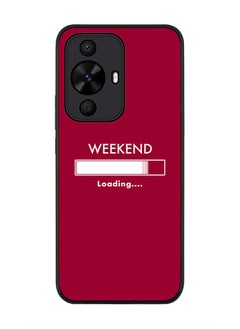 Stylizedd Rugged Black edge case for Huawei nova 12s / Huawei nova 11/ Huawei nova 12 Lite 4G, Slim fit Flexible Anti Drop Thin Cover - Weekend loading  - Image 1