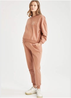 DeFacto Relax Fit Long Sleeve Slogan Print Maternity Sweatshirt  - Image 2