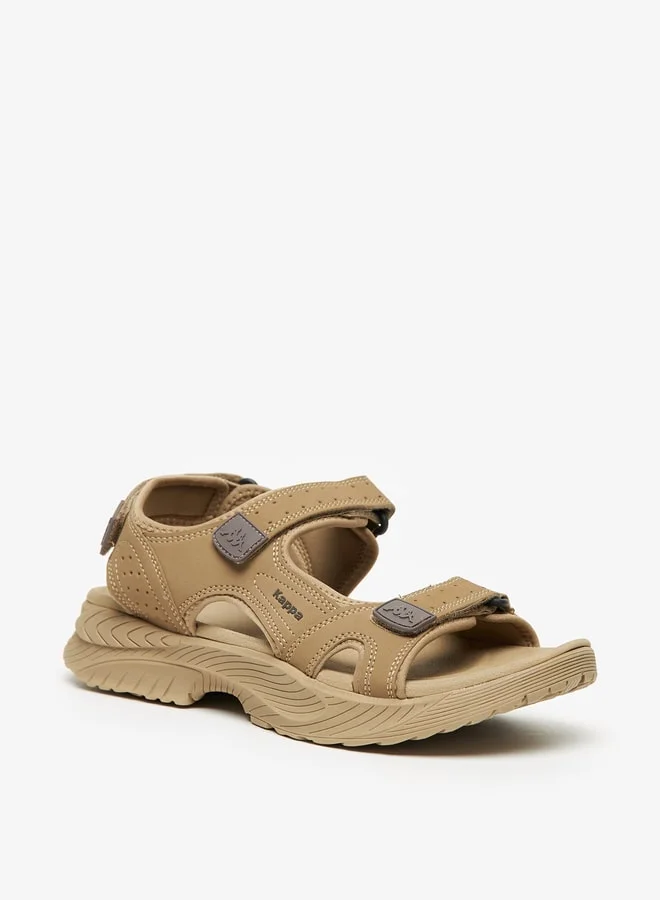 Kappa Men's Sandals with Hook and Loop Closure