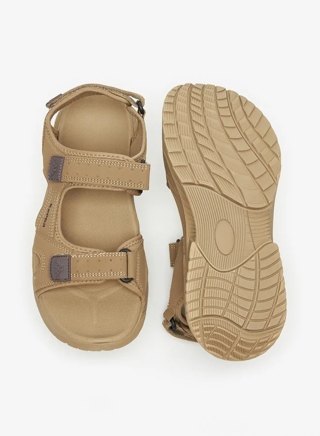 Kappa Men's Sandals with Hook and Loop Closure