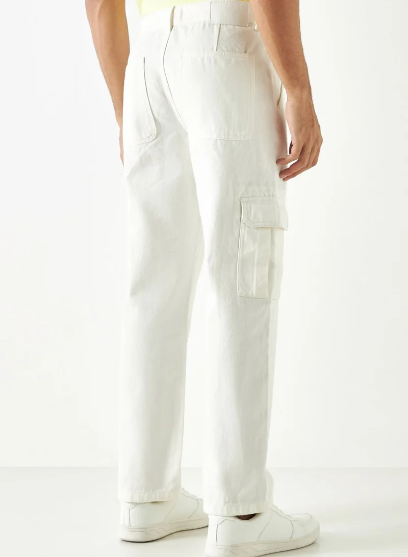 Lee Cooper Light Wash Straight Fit Jeans