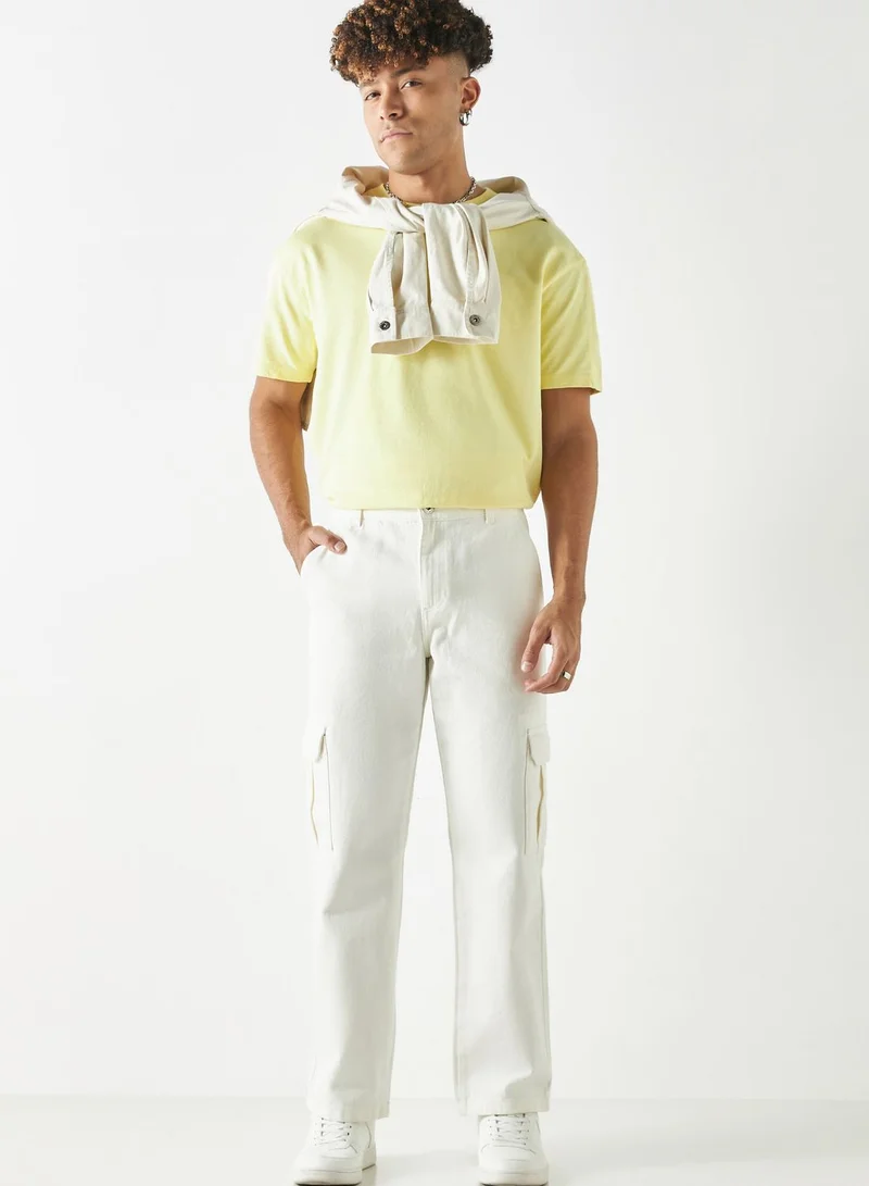 Lee Cooper Light Wash Straight Fit Jeans