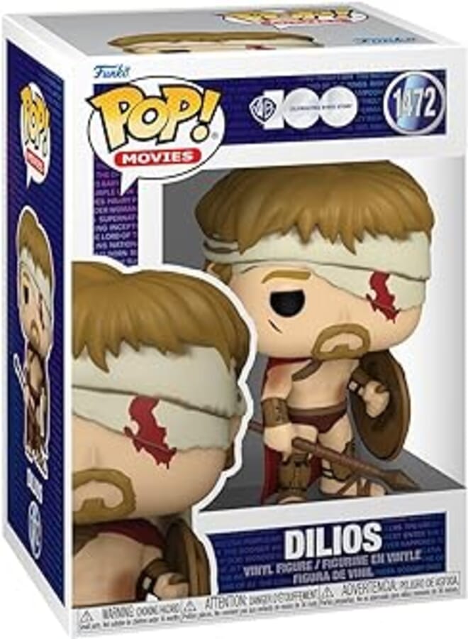 Funko POP! Movies: 300 - Aristodemus - Dilios - 300 the Movie - Collectable Vinyl Figure - Gift Idea - Official Merchandise - Toys for Kids & Adults - Movies Fans - Model Figure for Collectors