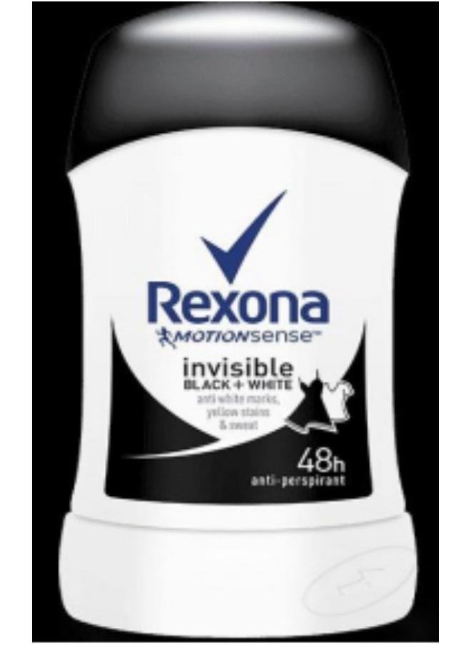 Rexona Invisible Black & White 48h 40ml - pzsku/Z691575EF6CDAB77E50A1Z/45/_/1717688647/65966de4-5029-4a47-8d8c-4a04a380d2c1