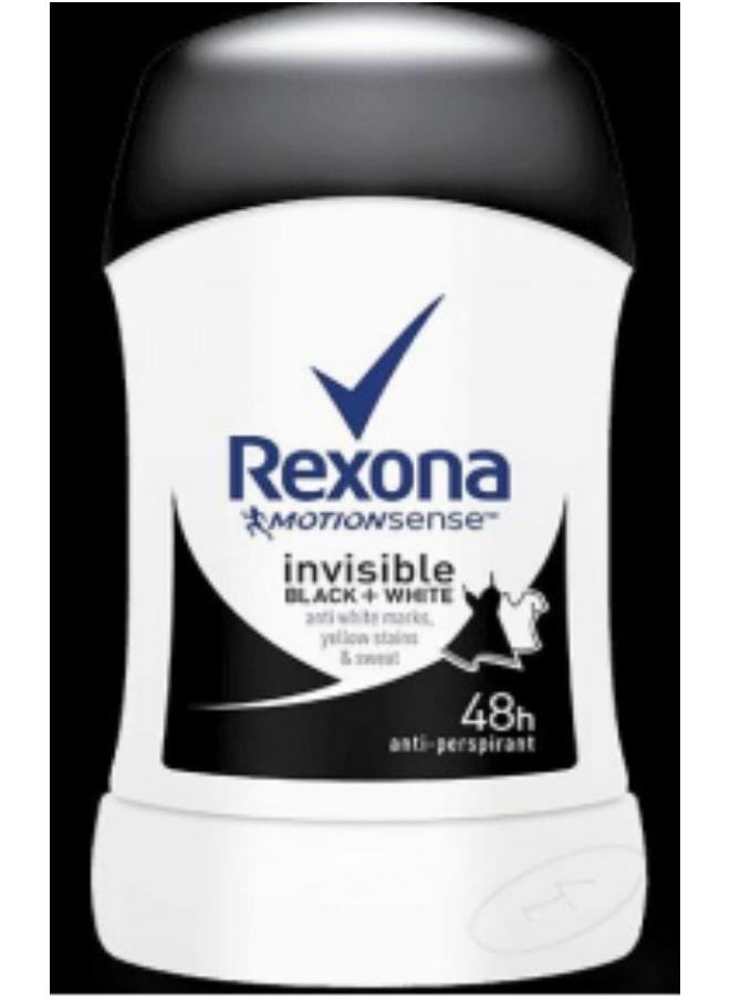 Rexona Rexona Invisible Black & White 48h 40ml  - Image 3