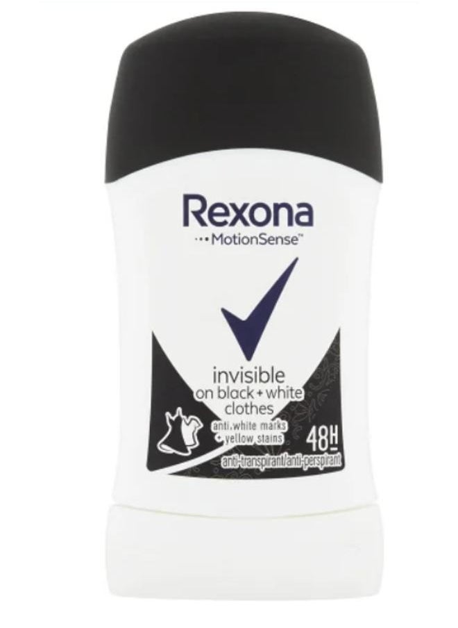 Rexona Rexona Invisible Black & White 48h 40ml  - Image 1