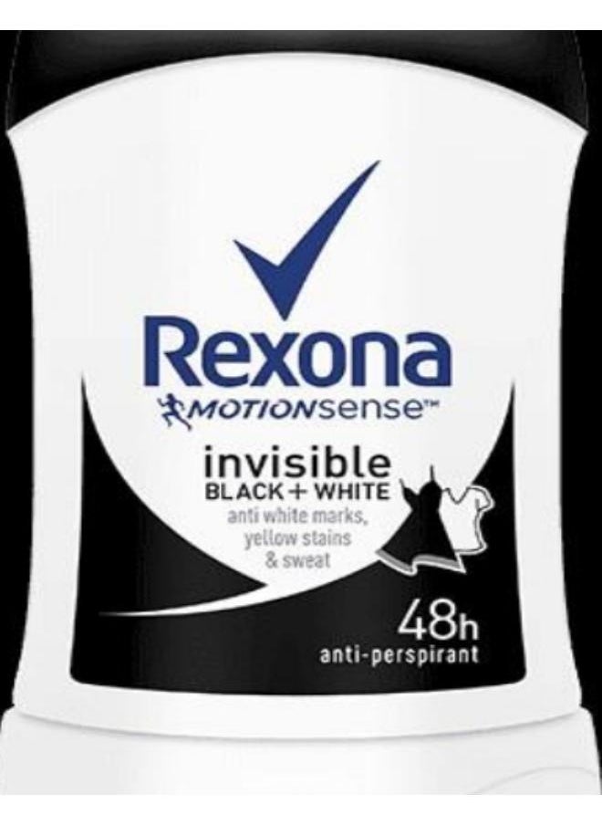 Rexona Invisible Black & White 48h 40ml - pzsku/Z691575EF6CDAB77E50A1Z/45/_/1717688648/61e4aad0-9966-4591-b3fb-e997692041e1