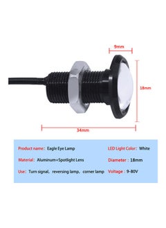 نيبمينينت 10 فوانيس LED لإشارة الانعطاف بتصميم عين نسر.  - Image 5