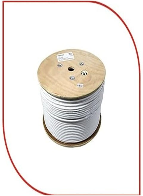 Prolink CAT6 A S/FTP CABLE , 4 PAIR 23 AWG , LSZH , White , RIB
