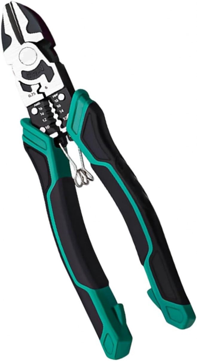 9Inch Heavy Duty Steel Diagonal Pliers for Wire Stripping Crimping and Electrical Tasks Ergonomic Pliers - Image 5