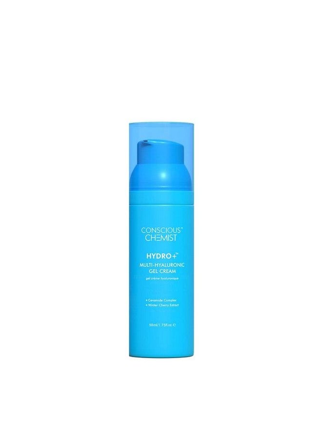 CONSCIOUS CHEMIST - Hyaluronic Acid Face Gel With Ceramides Lightweight Gel Cream Plumps & Hydrates Treats Dull & Dehydrated Ski 50Ml - Image 1