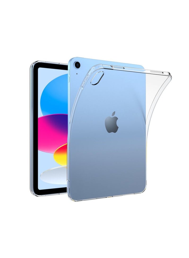 Youque - Clear Case for iPad 10th Generation 10.9" 2022, Shockproof Resistant Flexible Soft Transparent TPU Protective Shell Fit iPad 10.9-inch 10th Gen. 2022 - Image 1