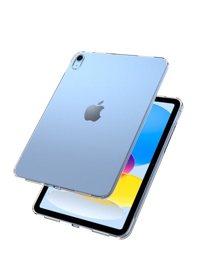 Youque - Clear Case for iPad 10th Generation 10.9" 2022, Shockproof Resistant Flexible Soft Transparent TPU Protective Shell Fit iPad 10.9-inch 10th Gen. 2022 - Image 1