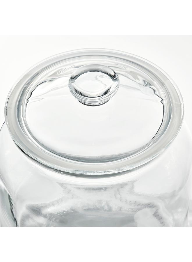 erorex Jar With Lid, Clear Glass, 1.9 L - Image 2