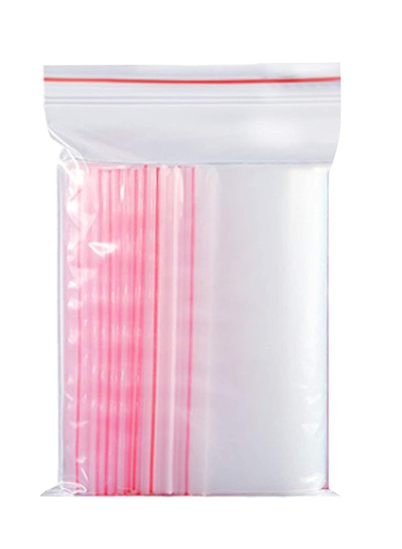 Terabyte Small Clear Plastic Ziplock Bags Reclosable Cello Poly Bag Treat Self Sealing Bags Favor Storage Bags for Snacks Bakery Cookies Candies Decorative Wrappers 3x4 (100pcs) - Image 1