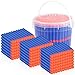 Pokiiulk Refill Darts Bullets Compatible with Nerf Guns NStrike Elite Series 300PCS Refill Darts Premium Foam Bullets Pack with Portable Storage Bucket - Image 3