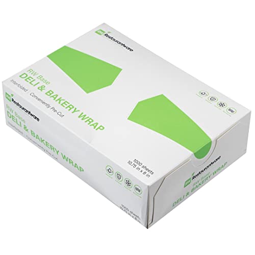Restaurantware-RW Base 10.75 x 8 Inch Plastic Deli Sheets, 1000 Interfolded Butcher Plastic Wraps - Pre-Cut, Disposable, Clear Sandwich Wrap Sheets, Microwavable, Freezable - Image 2