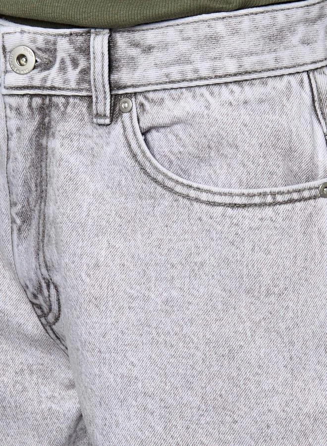 Splash FAV GREY Men Regular Fit Shorts Denim for Men | Best Price UAE