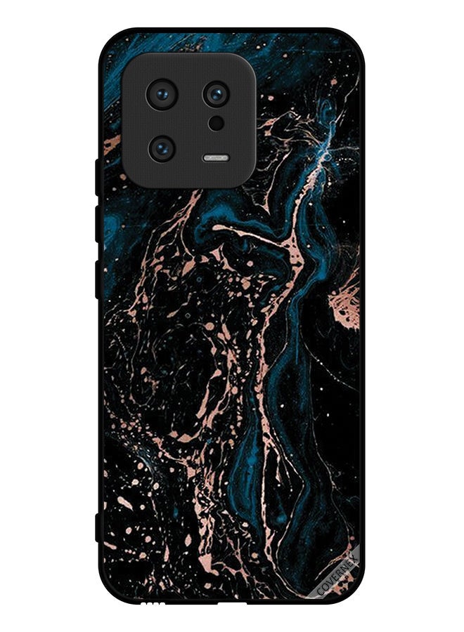 Covernex Protective Case Cover For Xiaomi 13 Marble & Plain Combination Pattern - Image 1