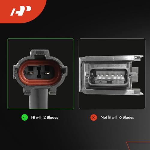 A-Premium Power Window Lift Motor Compatible with Hyundai Sonata 2013-2015, Elantra 2011-2016, Elantra Coupe 2013, with 2-Pin Connector, Replace# 824503X000, 824503X100 - Image 3