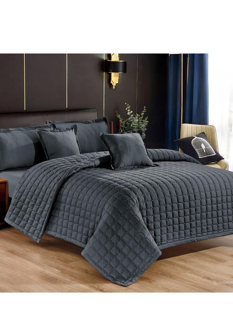 Red Rose Plain summer double bed sheet