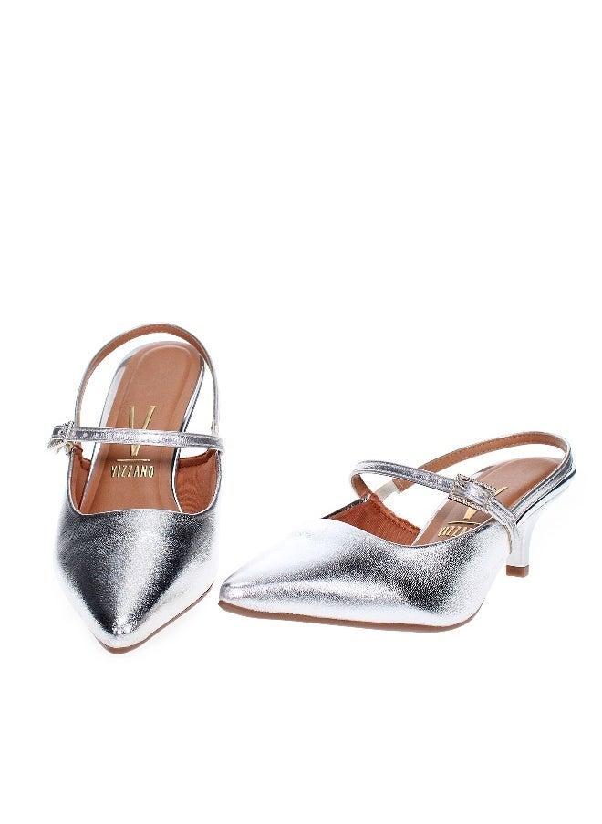 VIZZANO Low Heels Pump for Women – Elegant Office Heel Shoes & Classic Pumps for Girls - Image 4