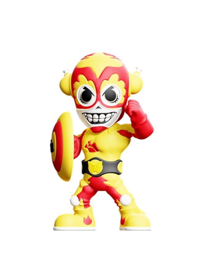 EOLO Super Masked - Captain Nuget - Stretch Tech Figure -  8 Exclusive Sounds - (Try Me Single Blister Pack) - Image 1