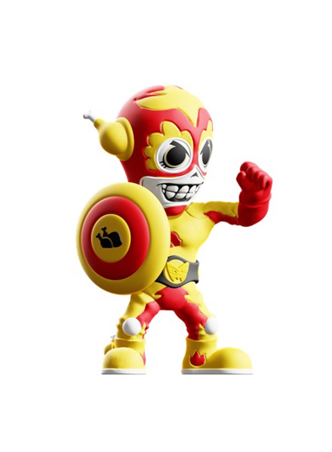 EOLO Super Masked - Captain Nuget - Stretch Tech Figure -  8 Exclusive Sounds - (Try Me Single Blister Pack) - Image 2