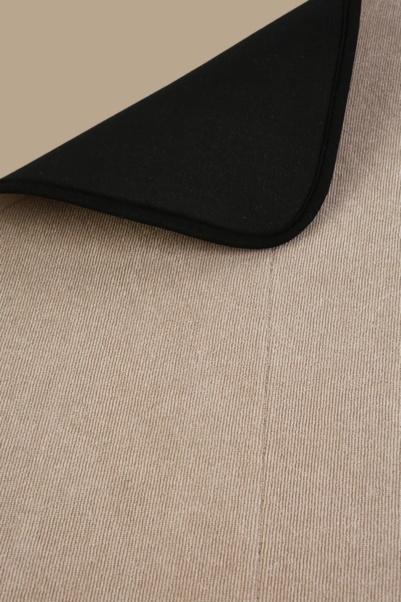 هامور Dough Microfiber Dish Drying Mat Drying Cloth Drying Mat Counter Top Beige
