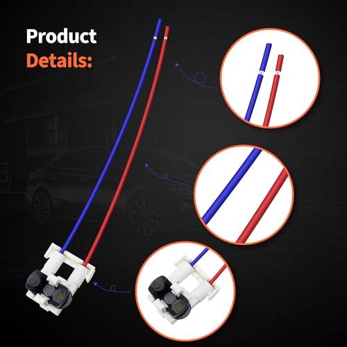 HiSport 12102568 85139 TBI Fuel Injector Connector Compatible with Chevrolet GMC Oldsmobile 19811996Replcement for Buick 19911993 2PCS - Image 3