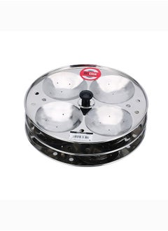 DELCASA Idli Stand, Stainless Steel 3 Plate Idli Stand, DC2749  - Image 3