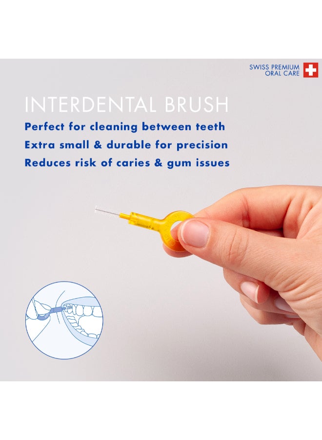 CURAPROX Travel Set Ortho Orange I Includes CS 5460 Travel Toothbrush, 10ml Be You Toothpaste, CPS Prime 07 & 09 Interdental Brushes I Compact Oral Care Kit for On-the-Go - Image 5