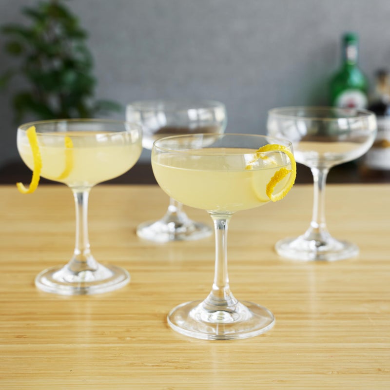 True Coupe Glass, Martini Glasses for Cocktail Party, Perfect for Espresso Martini, Manhattan, Champagne, Elegant 7 oz Glassware for Home Bars, Wedding Gifts, Margarita Glasses Set of 4 - Image 5