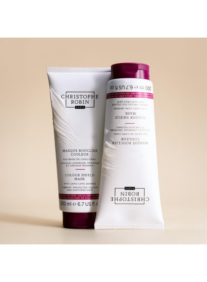 Christophe Robin Color Shield Mask With Camu Camu Berries for Color-Treated Hair - Conditioning, Anti-fade 6.7 fl. oz - Image 1