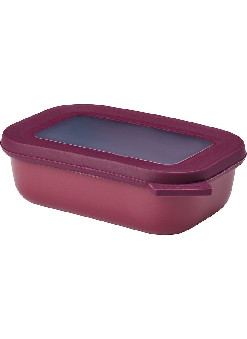 Mepal Multi Bowl Cirqula Rectangular Storage Container 500 Ml - Nordic Berry  - Image 1