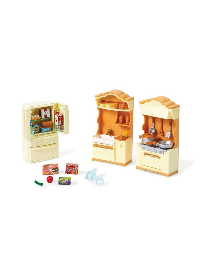 Calico Critters Calico Critters Kitchen Playset - Create Delicious Meals with Your Critters  - Image 1