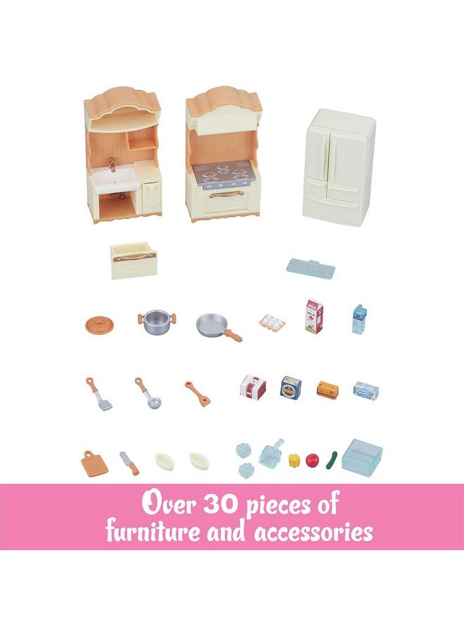 Calico Critters Calico Critters Kitchen Playset - Create Delicious Meals with Your Critters  - Image 2