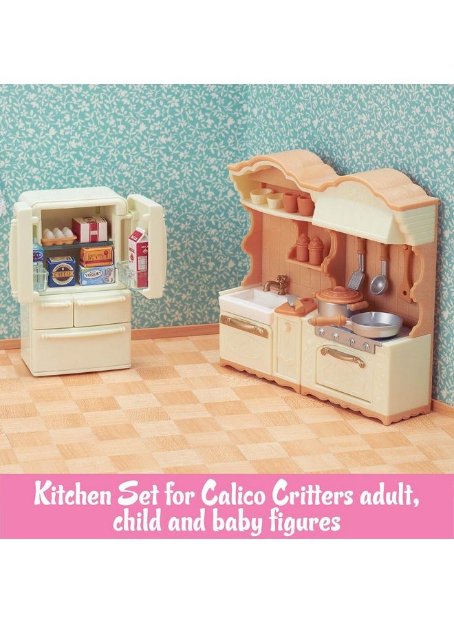 Calico Critters Calico Critters Kitchen Playset - Create Delicious Meals with Your Critters  - Image 3