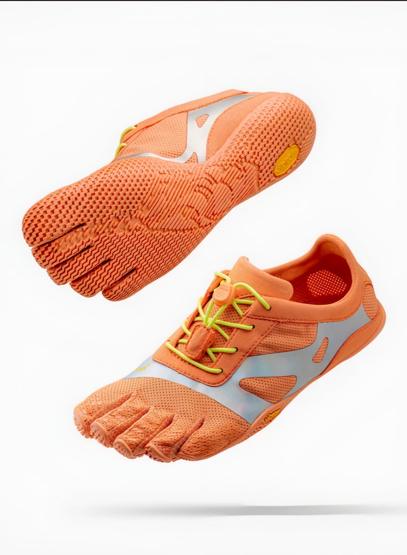 Vibram FiveFingers حذاء فيبرام بخمسة أصابع للنساء KSOEVO حذاء أصابع مفرط بالミニمالية، حذاء غير انزلاق خفيف الوزن للسيدات لممارسة اليوغا والبيلاتس واللياقة البدنية الشاملة. - Image 1