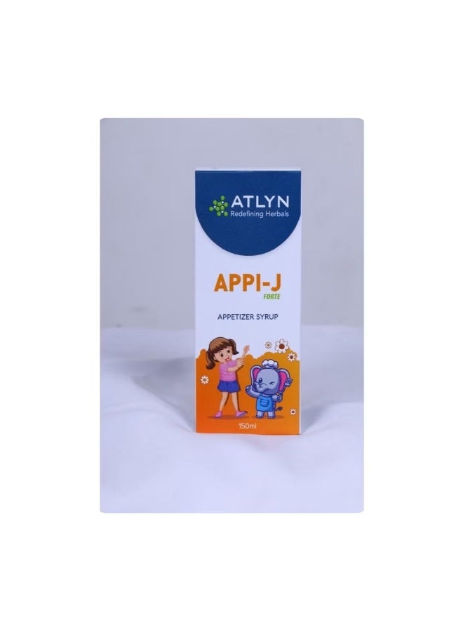 شراب فاتح للشهية للأطفال ATLYN APPI-J Forte، 150 مل - Image 1